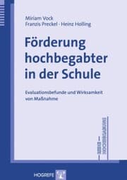 Cover von Förderung Hochbegabter in der Schule