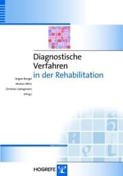 Cover von Diagnostische Verfahren in der Rehabilitation