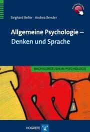 Cover von Allgemeine Psychologie - Denken und Sprache