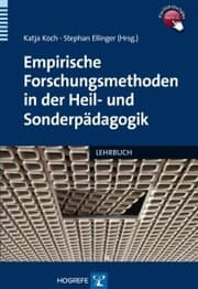 Cover von Empirische Forschungsmethoden in der Heil- und Sonderpädagogik