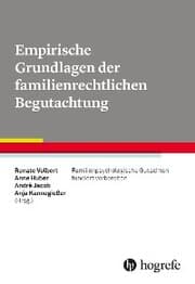 Cover von Empirische Grundlagen der familienrechtlichen Begutachtung