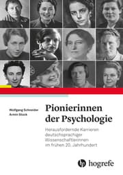 Cover von Pionierinnen der Psychologie