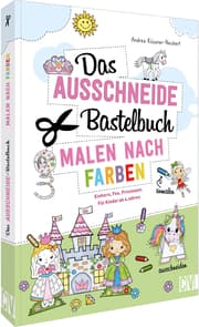 Cover von Das Ausschneide-Bastelbuch Malen nach Farben
