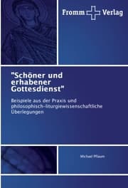 Cover von 'Schöner und erhabener Gottesdienst'