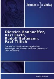 Cover von Dietrich Bonhoeffer, Karl Barth, Rudolf Bultmann, Paul Tillich