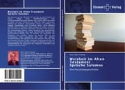 Cover von Weisheit im Alten Testament Sprüche Salomos