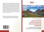 Cover von Recherche d'eau souterraine dans la Commune Rurale de Masiaboay