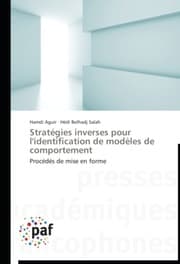 Cover von Stratégies inverses pour l'identification de modèles de comportement