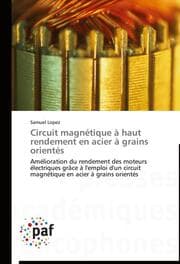 Cover von Circuit magnétique à haut rendement en acier à grains orientés