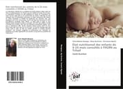 Cover von État nutritionnel des enfants de 6-24 mois consultés à l'HGRN au Tchad