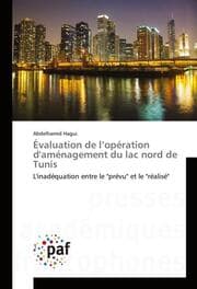 Cover von Évaluation de lopération d'aménagement du lac nord de Tunis