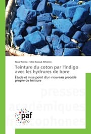 Cover von Teinture du coton par l'indigo avec les hydrures de bore