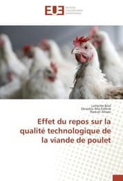 Cover von Effet du repos sur la qualité technologique de la viande de poulet