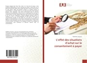 Cover von Leffet des situations dachat sur le consentement à payer