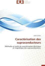 Cover von Caractérisation des supraconducteurs