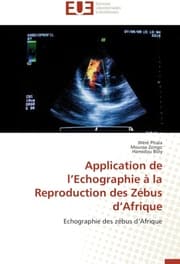 Cover von Application de l'Echographie à la Reproduction des Zébus d'Afrique