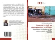 Cover von Pauvreté et droit au développement en Afrique