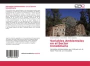 Cover von Variables Ambientales en el Sector Inmobiliario