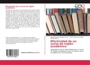 Cover von Efectividad de un curso de inglés académico