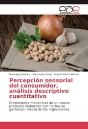 Cover von Percepción sensorial del consumidor, análisis descriptivo cuantitativo