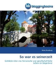 Cover von So war es seinerzeit