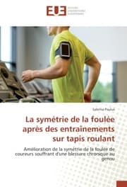 Cover von La symétrie de la foulée après des entraînements sur tapis roulant