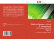 Cover von Etude critique du Systeme de Management Environnemental en Algerie