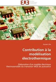 Cover von Contribution à la modélisation électrothermique