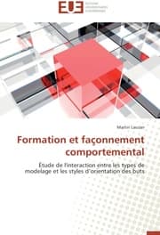 Cover von Formation et façonnement comportemental