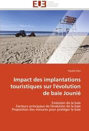 Cover von Impact des implantations touristiques sur l'évolution de baie Jounié