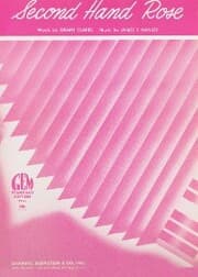Cover von Second Hand Rose