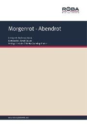 Cover von Morgenrot - Abendrot