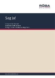 Cover von Sag Ja!
