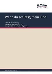 Cover von Wenn du schläfst, mein Kind