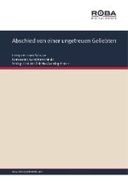 Cover von Abschied von einer ungetreuen Geliebten