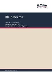 Cover von Bleib bei mir