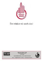 Cover von Erst trinken wir noch eins