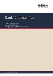 Cover von Dank für diesen Tag