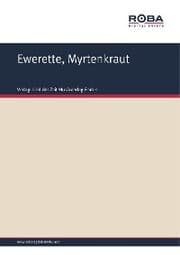 Cover von Ewerette, Myrtenkraut