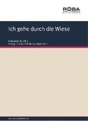 Cover von Ich gehe durch die Wiese