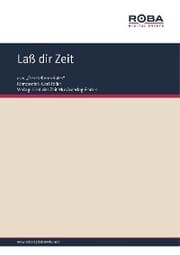 Cover von Laß dir Zeit