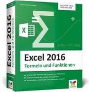 Cover von Excel 2016 - Formeln und Funktionen