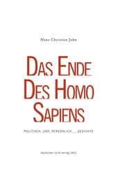 Cover von DAS ENDE DES HOMO SAPIENS