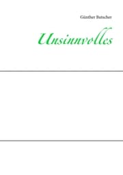 Cover von Unsinnvolles
