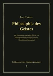 Cover von Philosophie des Geistes