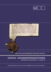 Cover von Digitale Urkundenpräsentationen
