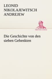 Cover von Die Geschichte von den sieben Gehenkten
