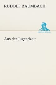 Cover von Aus der Jugendzeit