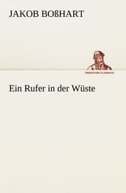 Cover von Ein Rufer in der Wüste