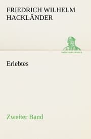 Cover von Erlebtes - Zweiter Band